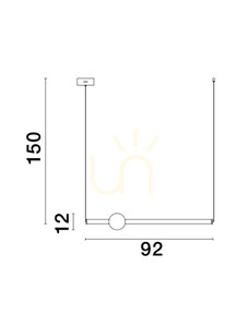 Závesné svietidlo IGUALA Luces Exclusivas LE42763 small 2