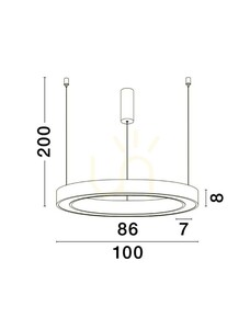 SONORA Luces Exclusivas Závesné svietidlo LE42814 small 2