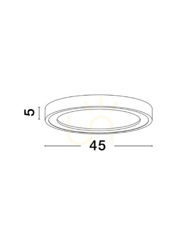 Skontrolujte Plafón COMITAN Luces Exclusivas LE42839