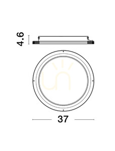 Plafón SABINAS Luces Exclusivas LE42844 small 3