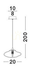 Závesné svietidlo NAYARIT Luces Exclusivas LE42898 small 2