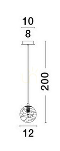 Závesné svietidlo CABRAL Luces Exclusivas LE42906 2 Závesné svietidlo CABRAL Luces Exclusivas LE42906 small 2