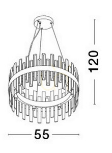 Závesné svietidlo CHOLULA od Luces Exclusivas LE42908 small 3