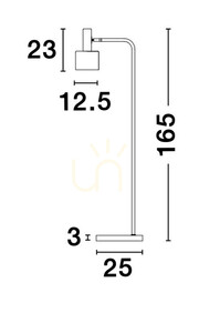 Stojacia lampa FRESNILLO Luces Exclusivas LE42974 small 3