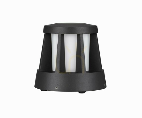 Skontrolujte Záhradný stĺpik Luces Exclusivas Campeche LE71468, antracit, LED 8,2 W 3000 K, Ø16 × 14,6 cm, IP65