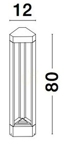 AGUACHICA Luces Exclusivas Osvetľovací stĺp LE71544 small 2