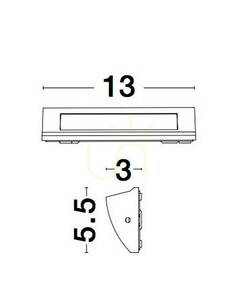 Vonkajšie nástenné svietidlo AGUA Luces Exclusivas LE71615 small 2