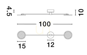 Nástenné svietidlo ABOT Luces Exclusivas LE43212 small 3