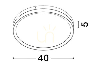 Plafón BANE Luces Exclusivas LE43228 small 2