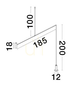 Plafón KARIM Luces Exclusivas LE43295 small 1