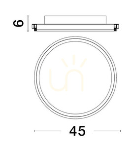 Plafón ACALA Luces Exclusivas LE43322 small 1