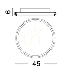 Plafón ACALA Luces Exclusivas LE43326 small 2