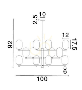 Závesné svietidlo BADESI Luces Exclusivas LE43353 2 Závesné svietidlo BADESI Luces Exclusivas LE43353 small 2