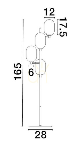 Skontrolujte Stojacia lampa BADESI Luces Exclusivas LE43354