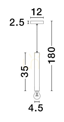 Skontrolujte Závesné svietidlo BAJAN Luces Exclusivas LE43381