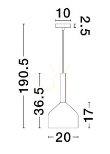 Závesné svietidlo BAJOS Luces Exclusivas LE43391 small 2