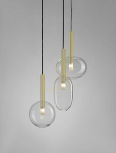 Závesné svietidlo BAJOS Luces Exclusivas 3xG9 zlaté Ø50 cm LE43394 small 2
