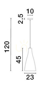 Závesné svietidlo BALSA Luces Exclusivas LE43415 2 Závesné svietidlo BALSA Luces Exclusivas LE43415 small 2