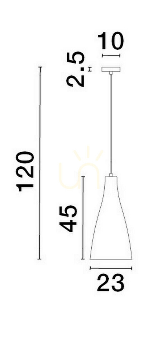 Náhľad Závesné svietidlo BALSA Luces Exclusivas LE43415 Závesné svietidlo BALSA Luces Exclusivas LE43415