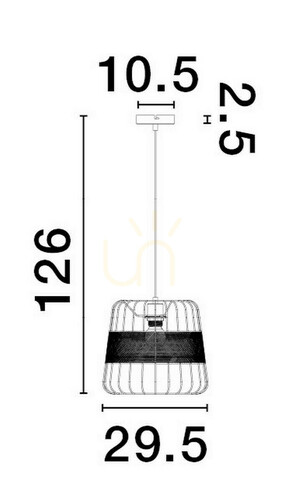 Skontrolujte Závesné svietidlo BAPUZ Luces Exclusivas LE43429