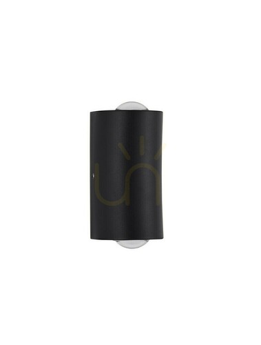 Skontrolujte Vonkajšie LED nástenné svietidlo ACOPEO Luces Exclusivas LE73522, čierne, 2 × 2 W, 3000 K