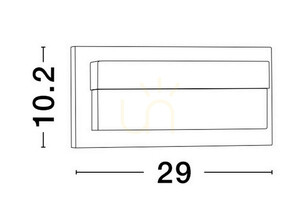 BACUSA Luces Exclusivas vonkajšie nástenné svietidlo LE73529 small 1