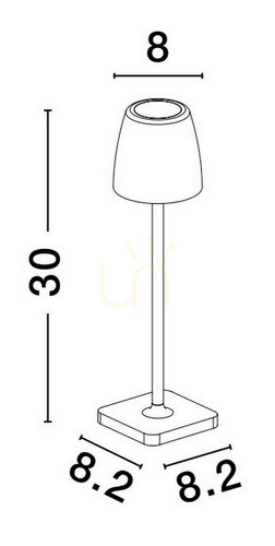 Skontrolujte Vonkajšia stojaca lampa AGUITA od spoločnosti Luces Exclusivas LE73550