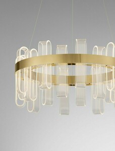 Zlaté závesné LED svietidlo BAJA Luces Exclusivas LE43483, 60 cm, 3000 K small 1