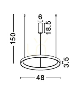 Závesné svietidlo ROTA Luces Exclusivas LE43516 small 3