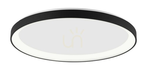 Skontrolujte Čierne LED stropné svietidlo Luces Exclusivas ROTA LE43523 40 W 48 cm