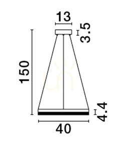 Závesné svietidlo ACACIO od Luces Exclusivas LE43559 2 Závesné svietidlo ACACIO od Luces Exclusivas LE43559 small 2