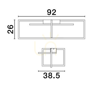 Plafón BALDO Luces Exclusivas LE43581 small 2