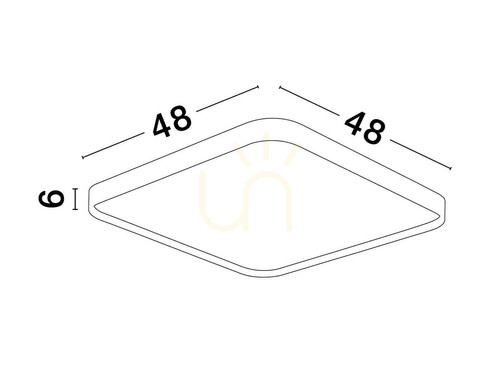Skontrolujte Plafón AGOSTA Luces Exclusivas LE43604