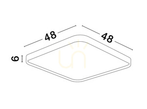 Plafón AGOSTA Luces Exclusivas LE43604 small 1