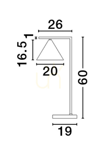 Skontrolujte Stolná lampa BALBOA Luces Exclusivas LE43687
