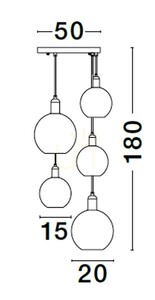 Závesné svietidlo BALCHE od Luces Exclusivas LE43696 1 Závesné svietidlo BALCHE od Luces Exclusivas LE43696 small 1
