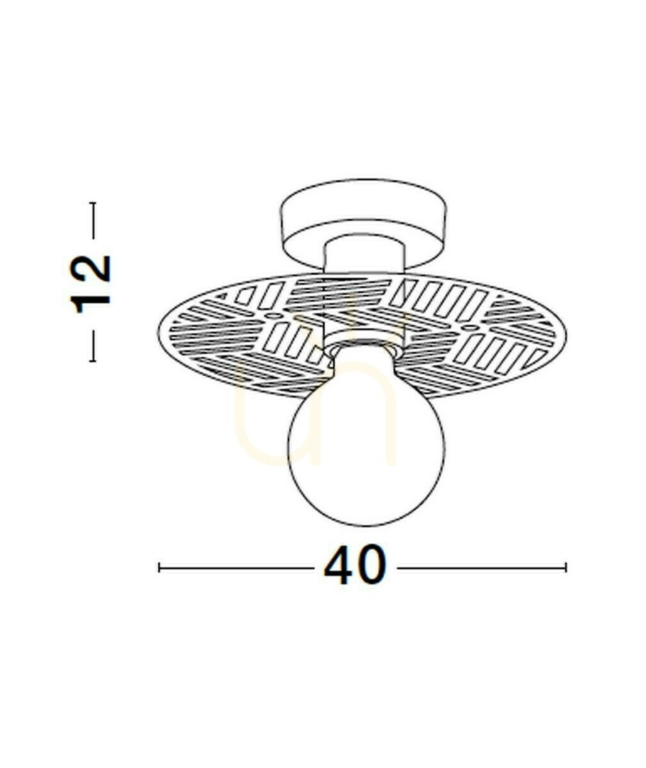 vyhliadka Plafón BAMEPA Luces Exclusivas LE43701 Plafón BAMEPA Luces Exclusivas LE43701