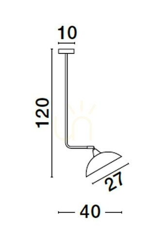 Skontrolujte Závesné svietidlo BAMORE Luces Exclusivas LE43706
