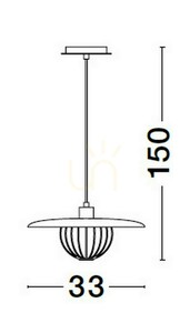 CUERNAVACA Luces Exclusivas Závesné svietidlo LE43721 small 1