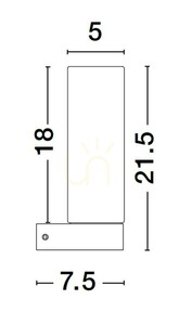 Nástenné svietidlo BANTHI od Luces Exclusivas LE43723 small 1