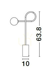 Stolová lampa BANZHA od Luces Exclusivas LE43726 small 2