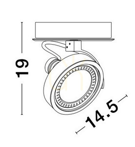 Moderná lampa ACASICO Luces Exclusivas LE61631 small 1