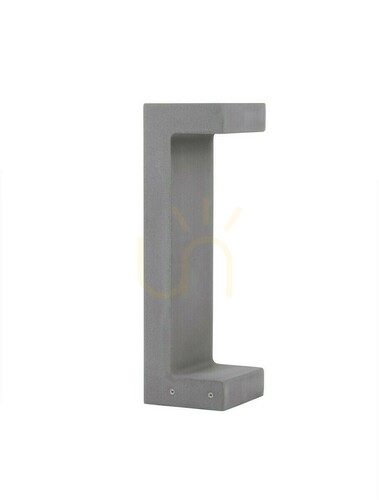 Skontrolujte Záhradné stĺpikové svietidlo Luces Exclusivas ACAHUAL LE73577 sivý betón LED 8 W 50 cm IP65