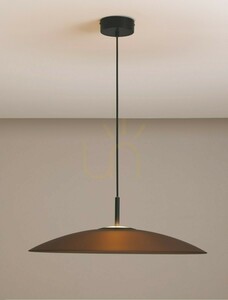 Závesné LED svietidlo Luces Exclusivas PECA LE44272 hnedé a čierne 17 W 60 cm small 2