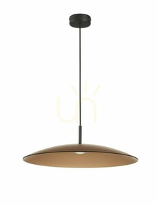 Závesné LED svietidlo Luces Exclusivas PECA LE44272 hnedé a čierne 17 W 60 cm small 0