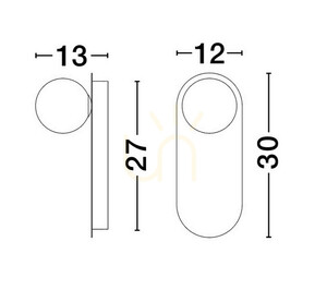 Nástenné svietidlo ALTOS Luces Exclusivas LE44370 small 2