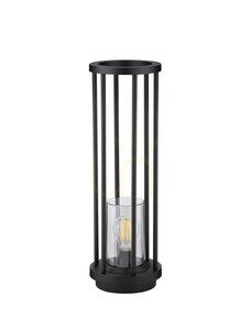Záhradný stĺpik Luces Exclusivas OJEDA LE73635 čierny 50 cm E27 small 0