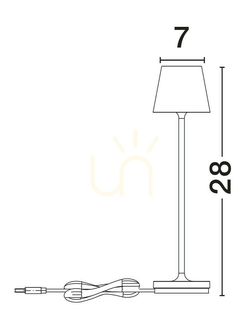 Šou Vonkajšia stojaca lampa TERCERO od spoločnosti Luces Exclusivas LE73659 Vonkajšia stojaca lampa TERCERO od spoločnosti Luces Exclusivas LE73659