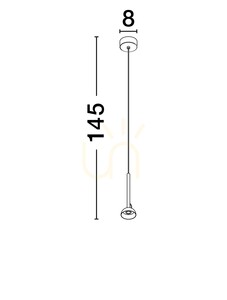Závesné svietidlo ACHACACHI Luces Exclusivas LE44758 small 1