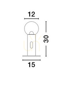 Stolová lampa BARBARA od Luces Exclusivas LE44551 small 2